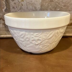 Mason Cash Cream Ceramic Bowl; good condition